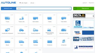 
                            6. Autoline USA – sale of commercial machines, spare parts and ...