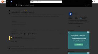
                            7. Autologin not working in Fedora 25 : Fedora - reddit