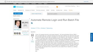 
                            3. Automate Remote Login and Run Batch File