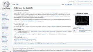 
                            1. Automate the Schools - Wikipedia