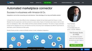 
                            6. Automated marketplace connector - synesty.com