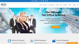 
                            3. Automated Tax Office Manager: Home