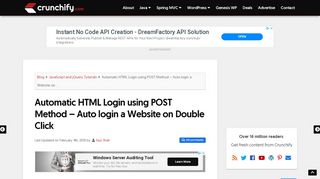 
                            7. Automatic HTML Login using POST Method - Auto login a Website on ...