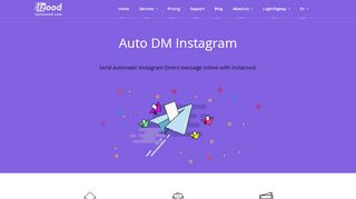 
                            3. Automatic online Instagram Direct Message ( Auto DM ...