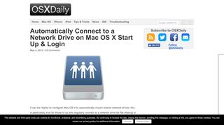 
                            7. Automatically Connect to a Network Drive on Mac OS X Start ...