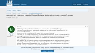 
                            11. Automatically Login and Logout of Asianet Dataline ...