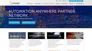 
                            2. Automation Anywhere Partners