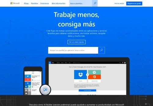 
                            5. Automatizar procesos y tareas | Microsoft Flow