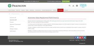 Automotive Glass Replacement North America - Pilkington