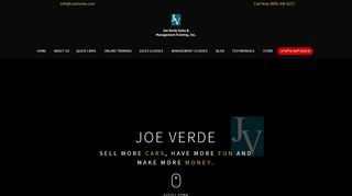 
                            4. Automotive Online Sales & Management Training | Joe Verde ...