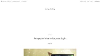 
                            5. Autopzionibinarie forumcu login - derritynab’s diary