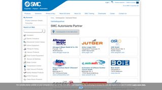 
                            1. Autorisierte Partner - SMC