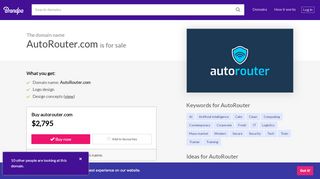 
                            3. AutoRouter is for sale - brandpa.com