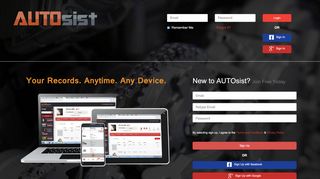 
                            7. AUTOsist – User Login form