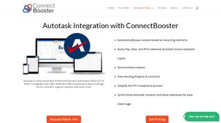 
                            5. Autotask Integration with ConnectBooster