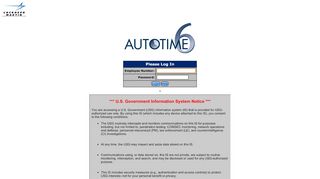 
                            2. AutoTime Login Page - SOFSA.mil