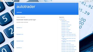 
                            5. autotrader: Autotrader dealer portal login