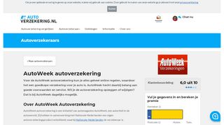 
                            4. AutoWeek autoverzekering - Autoverzekering.nl