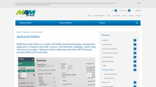 
                            6. Autowork Online - MAM Software