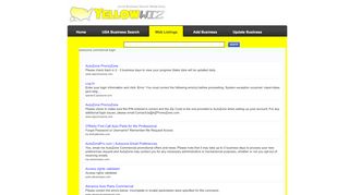 
                            6. Autozone Commercial Login - yellowwiz.com