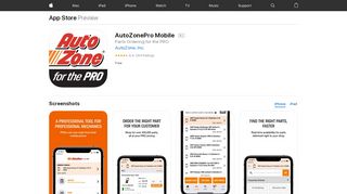 
                            9. ‎AutoZonePro Mobile on the App Store - apps.apple.com