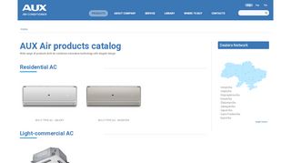 
                            4. AUX Air products catalog | AUX Air