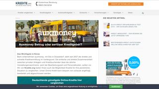 
                            5. auxmoney Betrug? Abzocke oder seriös? Wir klären …