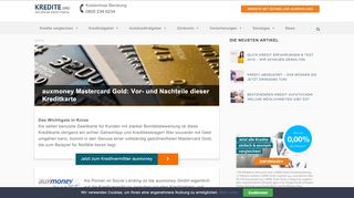 
                            5. auxmoney Mastercard Gold ⁂ Vor- und Nachteile - …