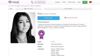 
                            9. Ava: - Promotionjobs bei Mks und Kundenbinder (z.B ...