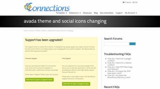 
                            9. avada theme and social icons changing - Connections