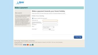 
                            5. Availability and Book Online - Haven Holidays