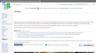 
                            8. Avalara - EverybodyWiki Bios & Wiki
