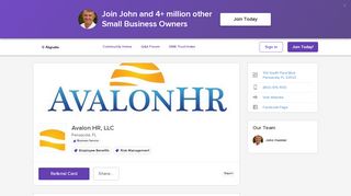 
                            9. Avalon HR, LLC - Pensacola, FL - Alignable