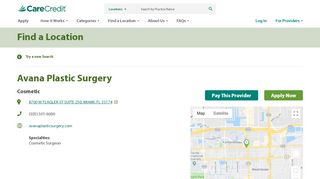 
                            5. Avana Plastic Surgery - Doctor Locator | CareCredit