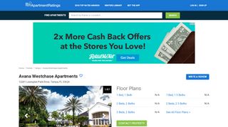 
                            4. Avana Westchase Apartments - 363 Reviews | Tampa, FL Apartments ...