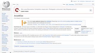 
                            7. AvantiGas - Wikipedia