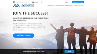 
                            2. AvaPartner - Best Forex Affiliate Programs by AvaTrade