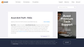 
                            1. Avast Anti-Theft - FAQs | Official Avast Support