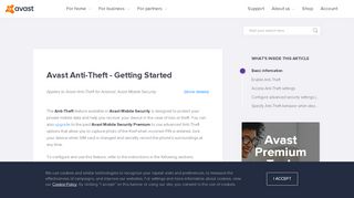 
                            3. Avast Anti-Theft - Getting Started | Official Avast Support