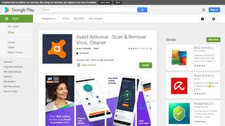 
                            9. Avast Antivirus - Scan & Remove Virus, Cleaner – Apps bei Google Play