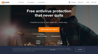 
                            10. Avast | Download Free Antivirus & VPN | 100% Free & Easy