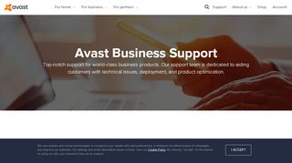 
                            8. Avast for Business Support