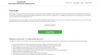 
                            7. Avast Login - my.avast.com | Avast Sign in | Avast My ...