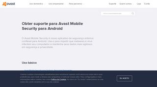 
                            3. Avast Mobile Security para Android | Suporte oficial da Avast