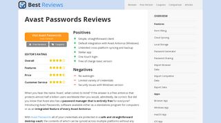 
                            9. Avast Passwords Reviews 2019 by Experts & Users - Best ...