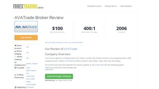 
                            6. AVATrade Forex Broker Review: Sign Up Bonus, …