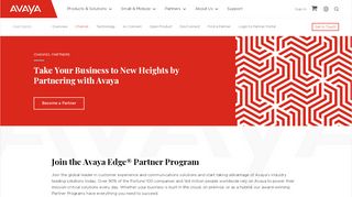 
                            3. Avaya Channel Partners - Taking Business to New Heights ...