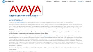 
                            7. Avaya Customer Support - OSI Technology