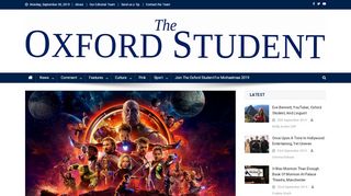 
                            7. Avengers: Infinity War - Marvel's Pinnacle – The Oxford Student