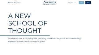 
                            2. Avenues: The World School